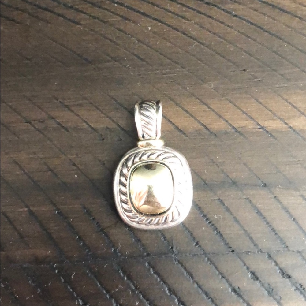 David Yurman Two Tone Pendant